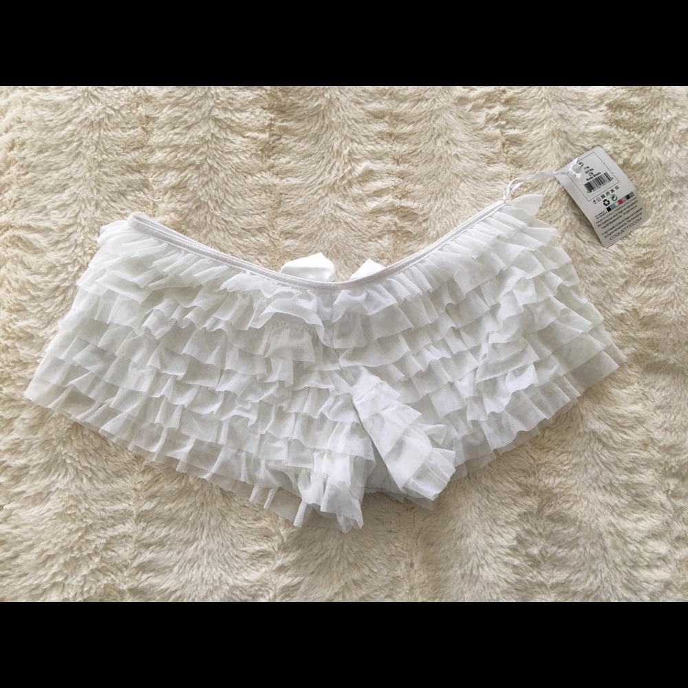 Bridal Tutu Style Booty Bottoms